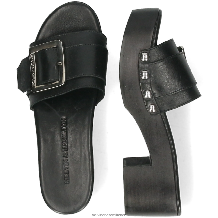 dřeváky Melvin & Hamilton Layla 1 Černá ženy 44PF21998