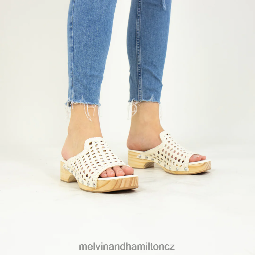 dřeváky Melvin & Hamilton maria 1 bílý ženy 44PF21983