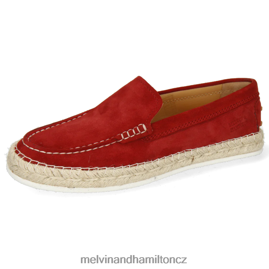 espadrilky Melvin & Hamilton Karolína 13 Červené ženy 44PF21881