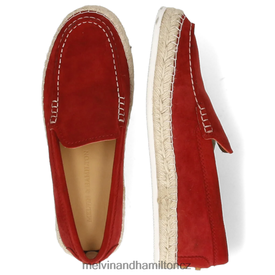 espadrilky Melvin & Hamilton Karolína 13 Červené ženy 44PF21881