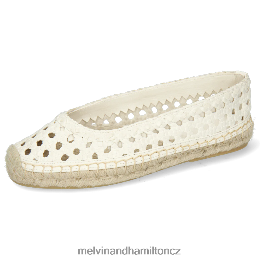 espadrilky Melvin & Hamilton bree 1 bílý ženy 44PF21887