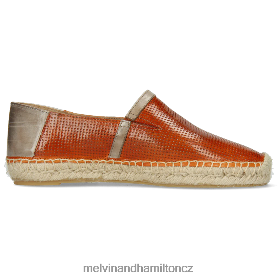espadrilky Melvin & Hamilton bree 3 oranžový ženy 44PF21891