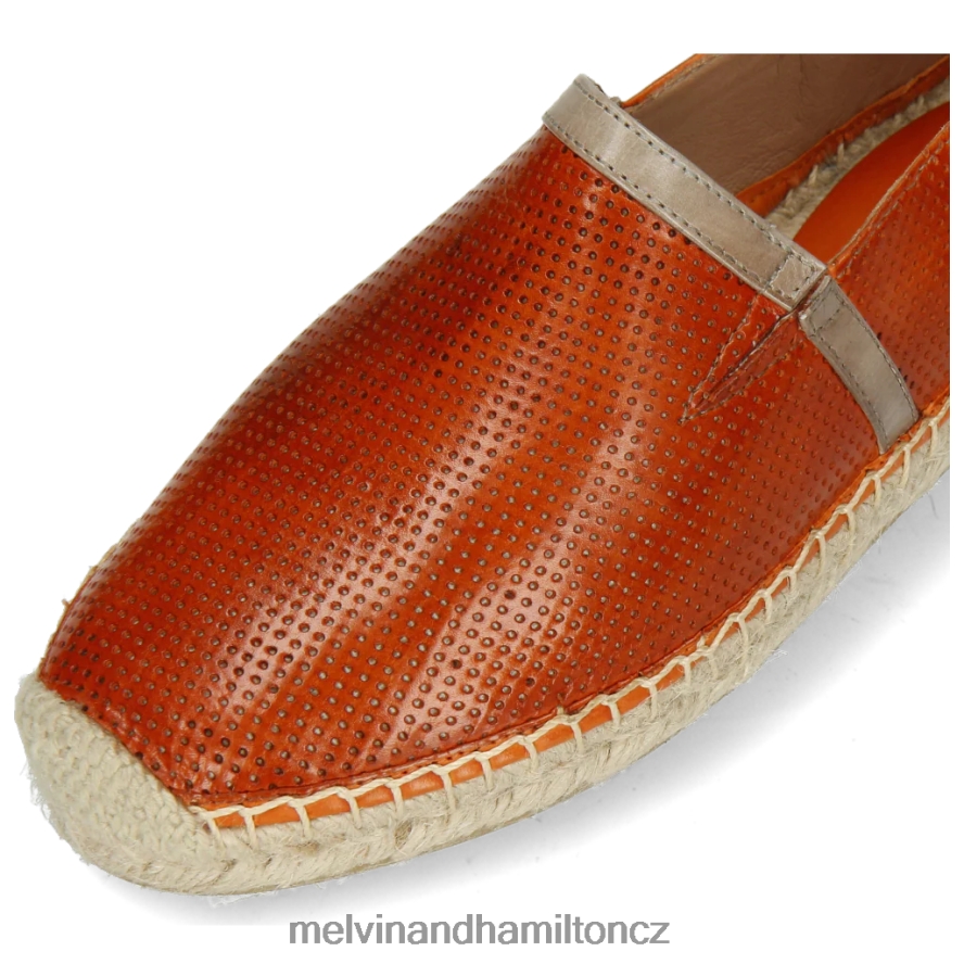 espadrilky Melvin & Hamilton bree 3 oranžový ženy 44PF21891