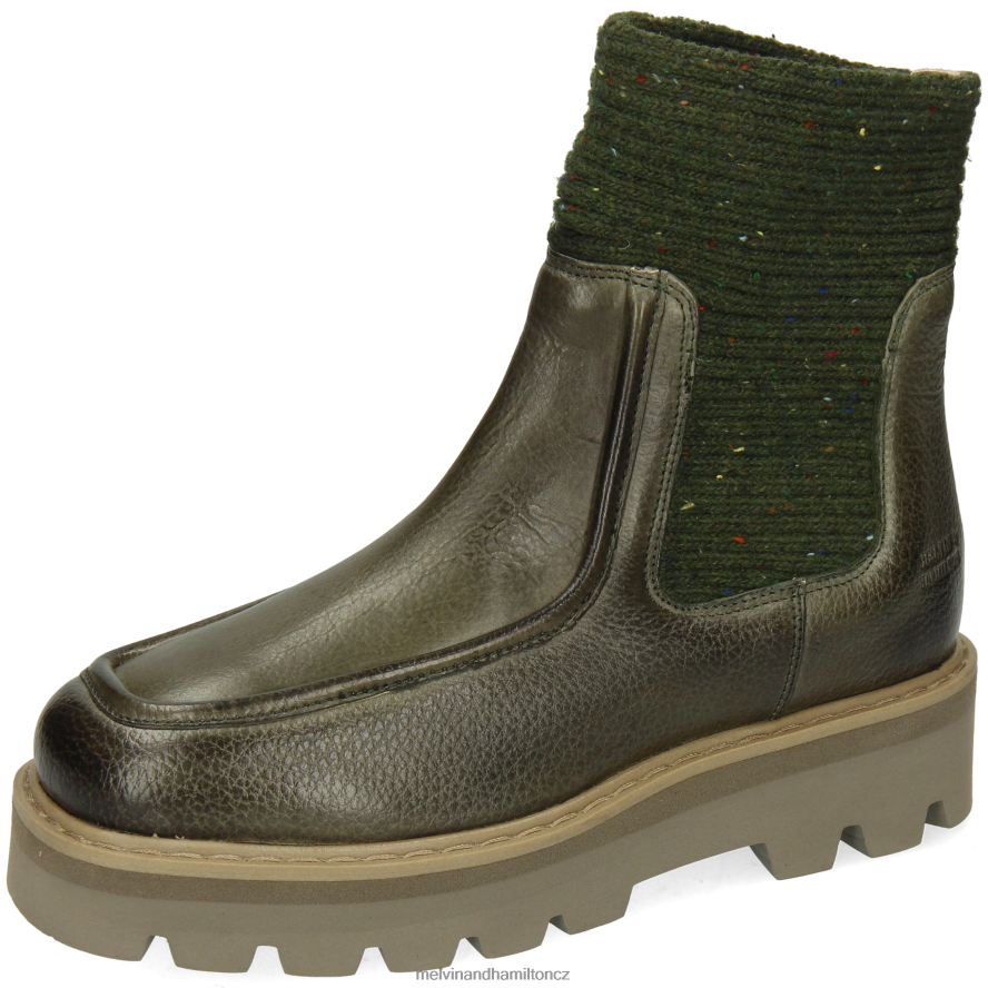 kotníkové boty Melvin & Hamilton Cassy 3 khaki ženy 44PF2915