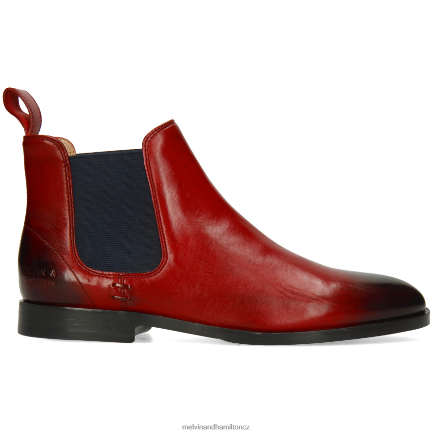 kotníkové boty Melvin & Hamilton Susan 10 Červené ženy 44PF2783