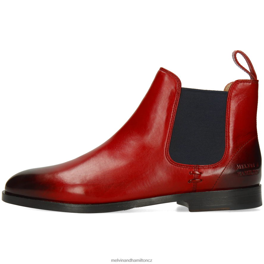 kotníkové boty Melvin & Hamilton Susan 10 Červené ženy 44PF2783