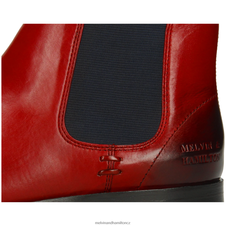 kotníkové boty Melvin & Hamilton Susan 10 Červené ženy 44PF2783