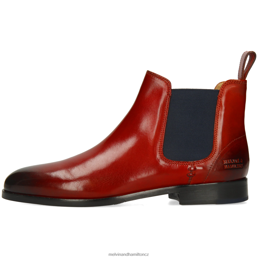 kotníkové boty Melvin & Hamilton Susan 10 Červené ženy 44PF2978