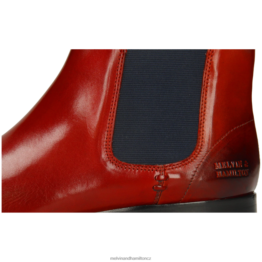 kotníkové boty Melvin & Hamilton Susan 10 Červené ženy 44PF2978