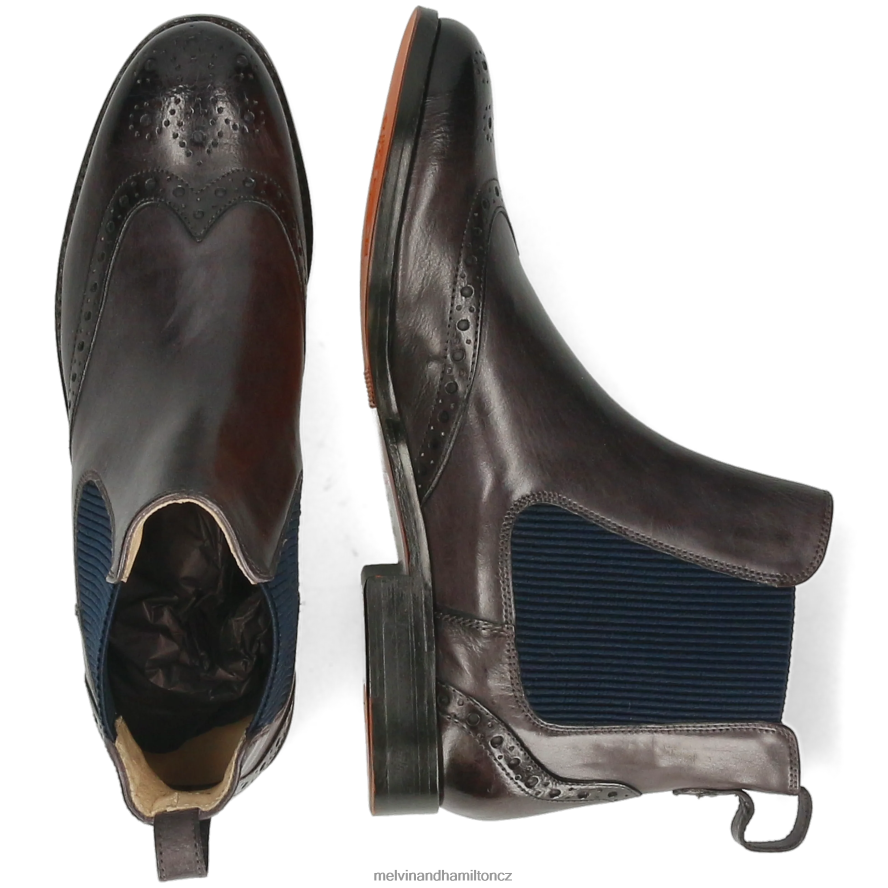 kotníkové boty Melvin & Hamilton amelie 5 Šedá ženy 44PF2991