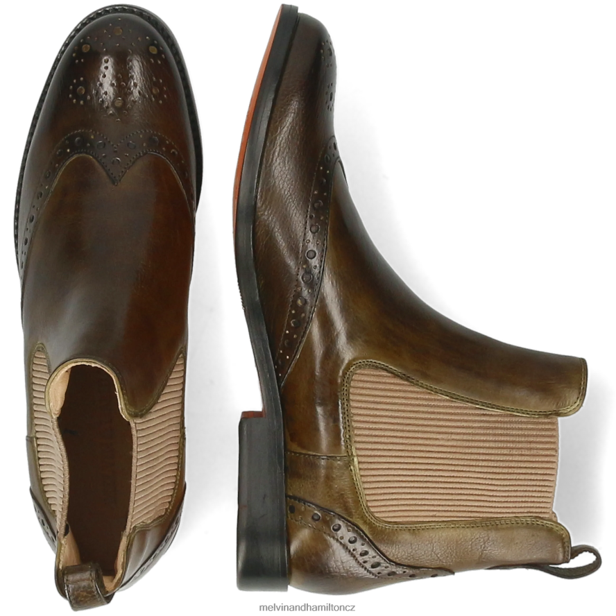 kotníkové boty Melvin & Hamilton amelie 5 zelená ženy 44PF2919