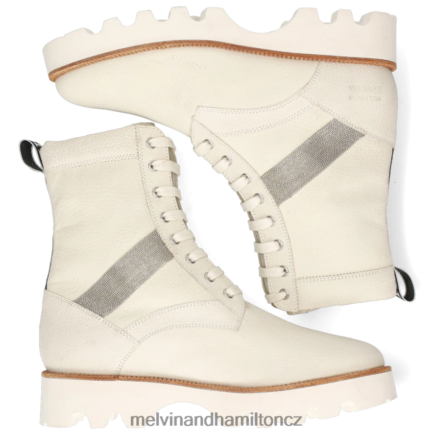 kotníkové boty Melvin & Hamilton dakota 8 bílý ženy 44PF21053