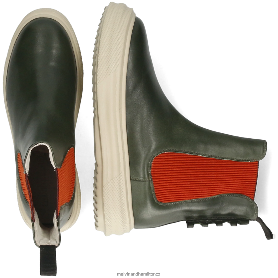 kotníkové boty Melvin & Hamilton fay 5 zelená ženy 44PF21003