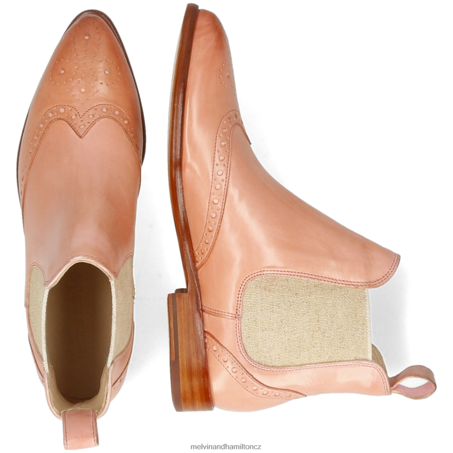 kotníkové boty Melvin & Hamilton jessy 4 růžový ženy 44PF2847