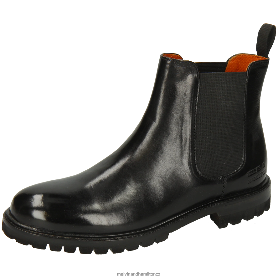 kotníkové boty Melvin & Hamilton královna 8 Černá ženy 44PF2814