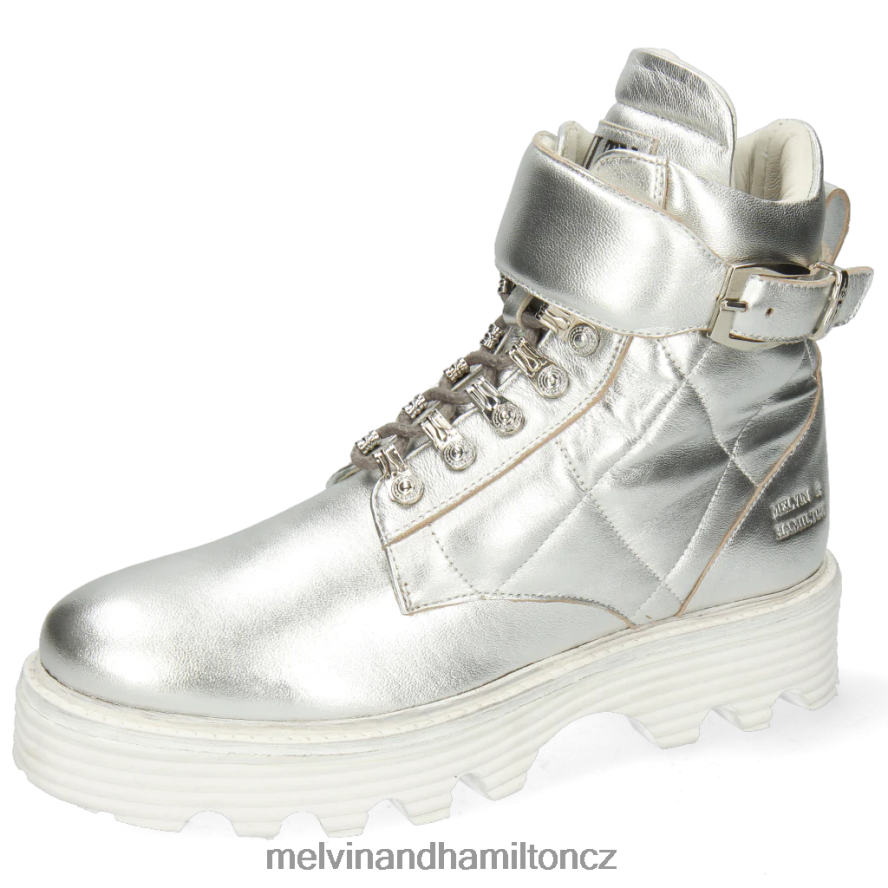 kotníkové boty Melvin & Hamilton leonie 11 stříbrný ženy 44PF21102