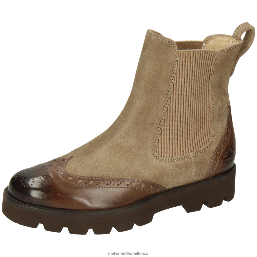 kotníkové boty Melvin & Hamilton nefrit 8 hnědý ženy 44PF2809
