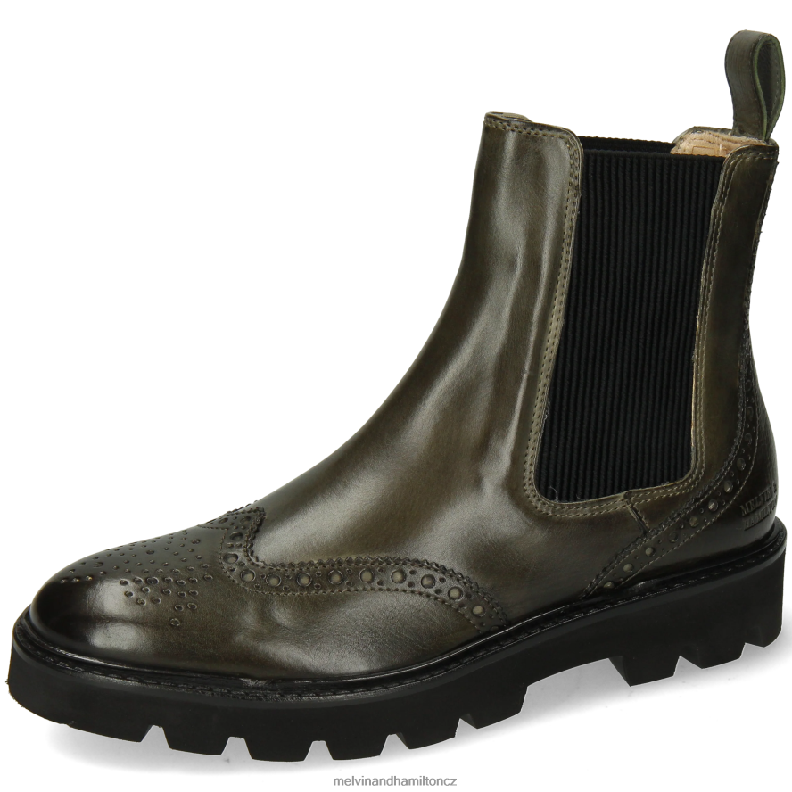 kotníkové boty Melvin & Hamilton sally 112 khaki ženy 44PF2951