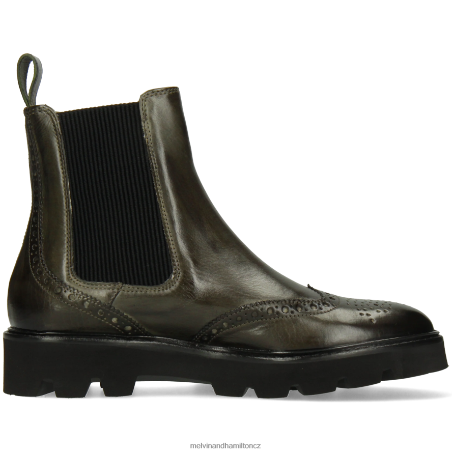 kotníkové boty Melvin & Hamilton sally 112 khaki ženy 44PF2951