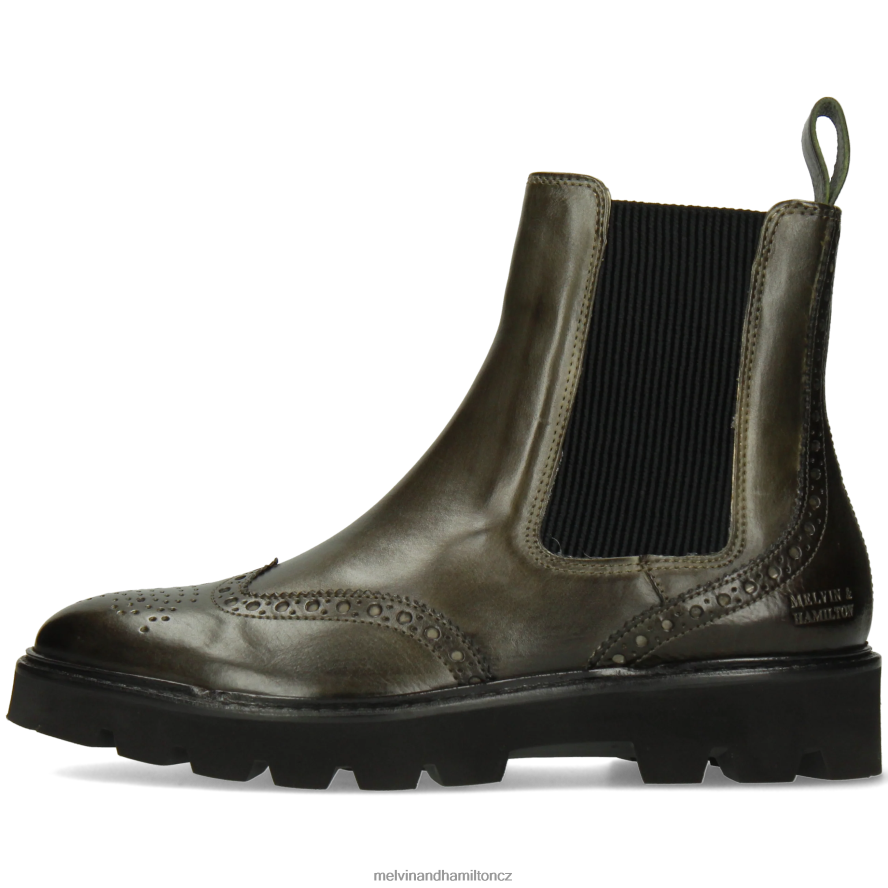 kotníkové boty Melvin & Hamilton sally 112 khaki ženy 44PF2951