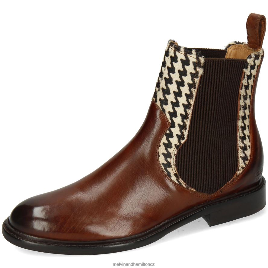 kotníkové boty Melvin & Hamilton sally 113 hnědý ženy 44PF21062
