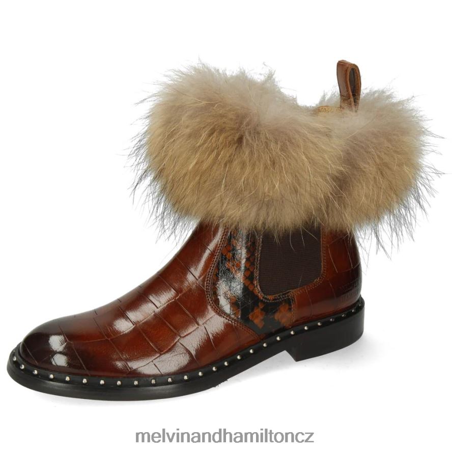 kotníkové boty Melvin & Hamilton sally 114 hnědý ženy 44PF2972