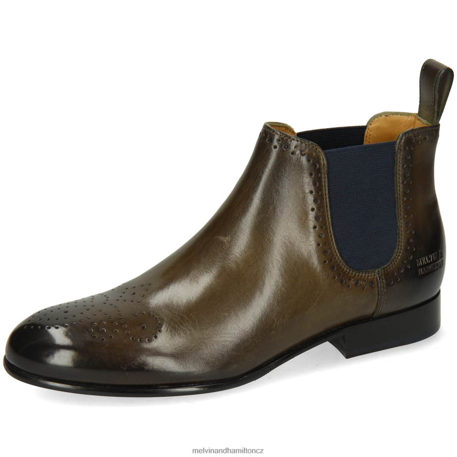 kotníkové boty Melvin & Hamilton sally 16 khaki ženy 44PF2914