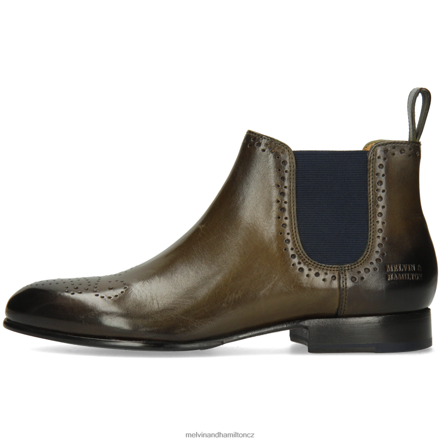 kotníkové boty Melvin & Hamilton sally 16 khaki ženy 44PF2914