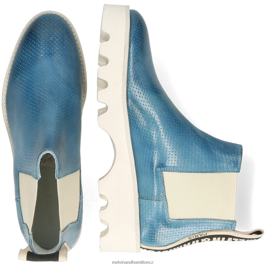 kotníkové boty Melvin & Hamilton sally 175 modrý ženy 44PF21073