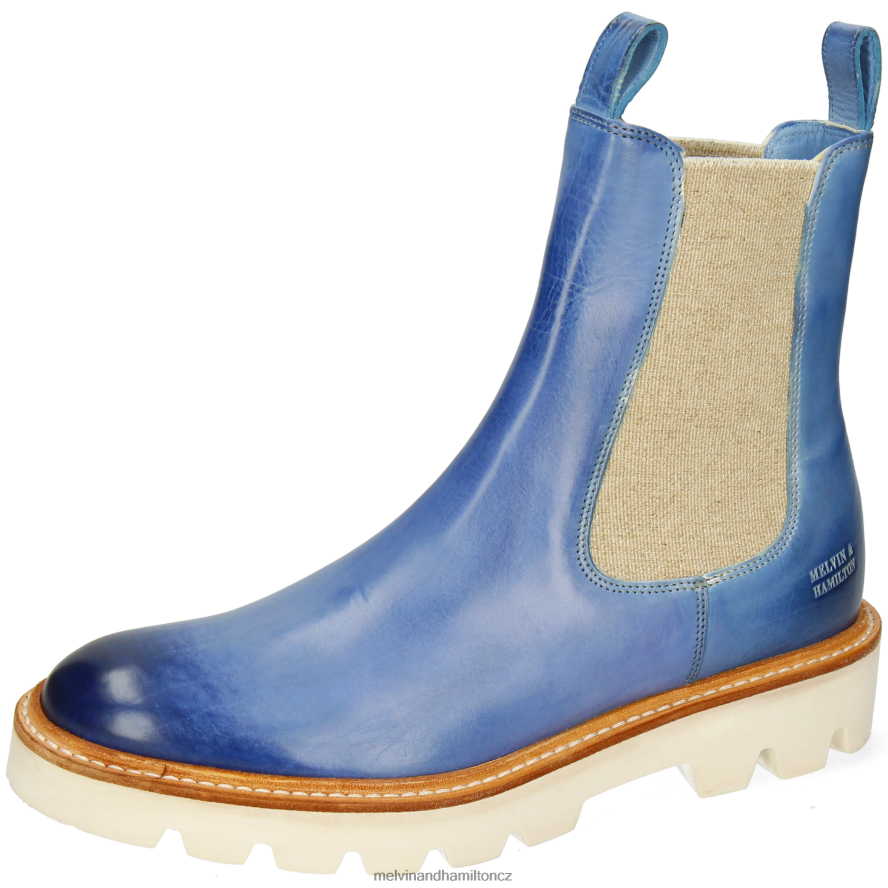 kotníkové boty Melvin & Hamilton sally 186 modrý ženy 44PF2862
