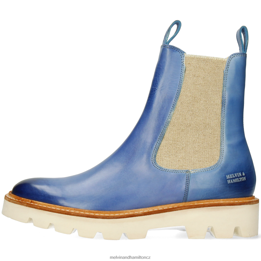 kotníkové boty Melvin & Hamilton sally 186 modrý ženy 44PF2862