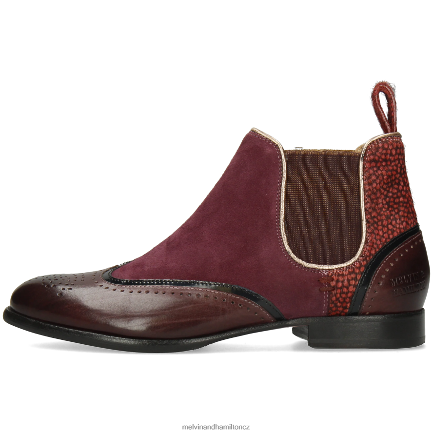 kotníkové boty Melvin & Hamilton sally 19 nachový ženy 44PF21087