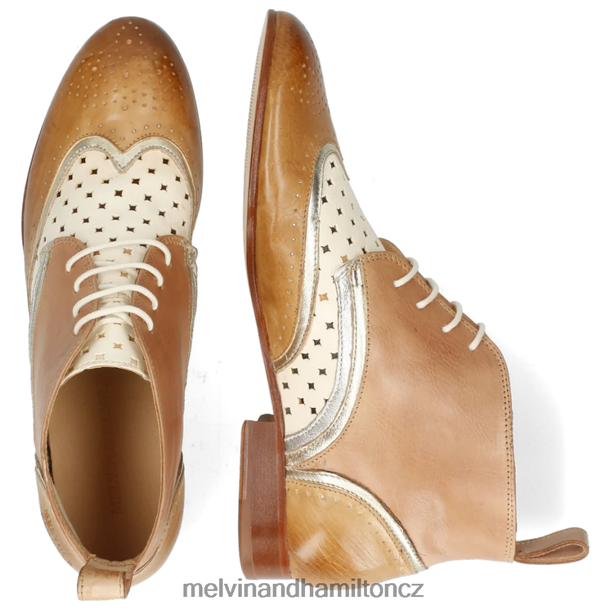 kotníkové boty Melvin & Hamilton sally 30 světle hnědá ženy 44PF21134