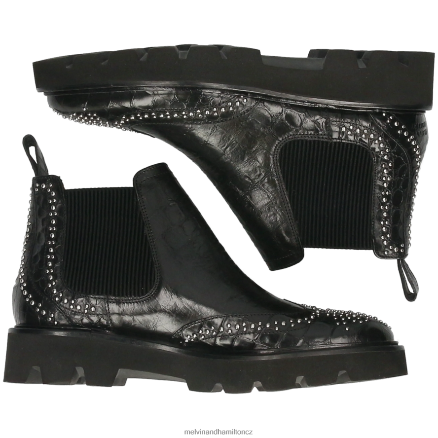 kotníkové boty Melvin & Hamilton sally 45 Černá ženy 44PF2856