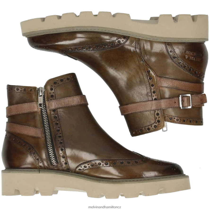 kotníkové boty Melvin & Hamilton selina 25 taupe ženy 44PF2904