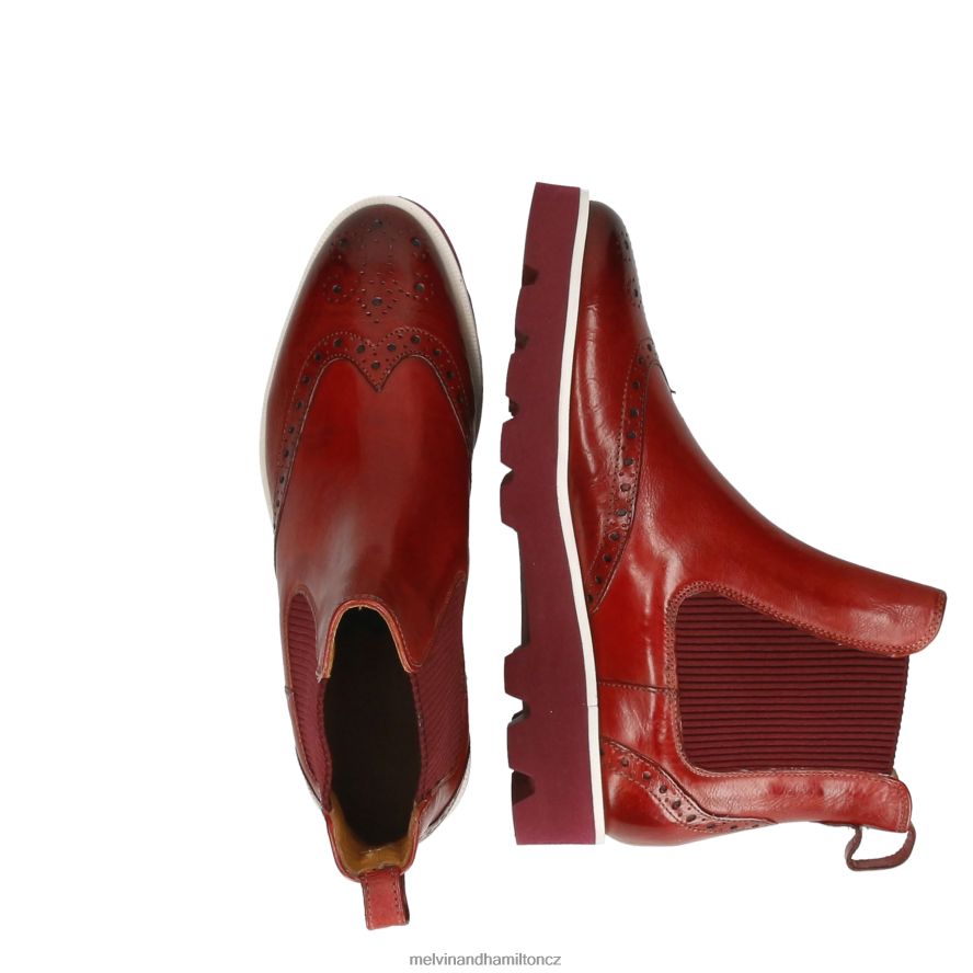 kotníkové boty Melvin & Hamilton selina 29 Červené ženy 44PF2858