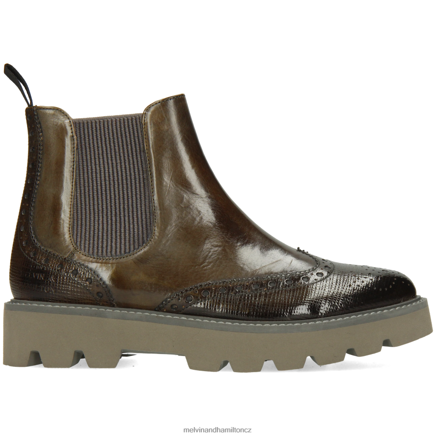 kotníkové boty Melvin & Hamilton selina 65 khaki ženy 44PF2973