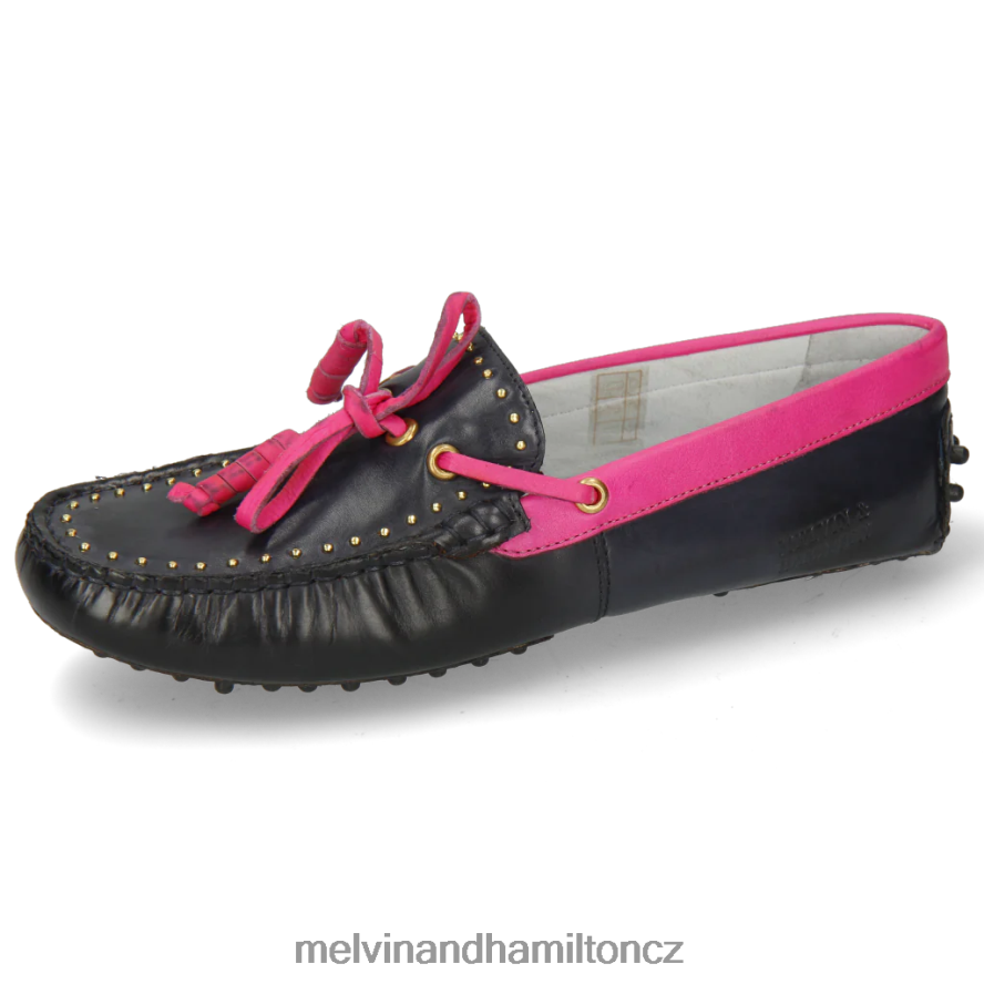 mokasíny Melvin & Hamilton Karolína 8 modrý ženy 44PF21435