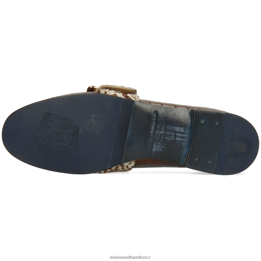 mokasíny Melvin & Hamilton šarlatová 21 hnědý ženy 44PF21387