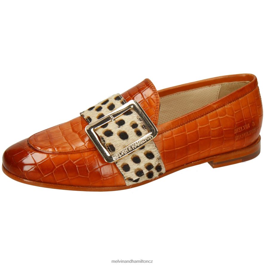 mokasíny Melvin & Hamilton šarlatová 21 oranžový ženy 44PF21370
