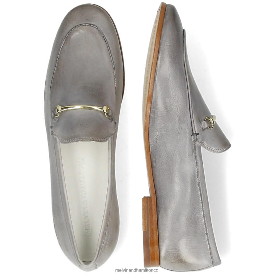 mokasíny Melvin & Hamilton šarlatová 22 Šedá ženy 44PF21416