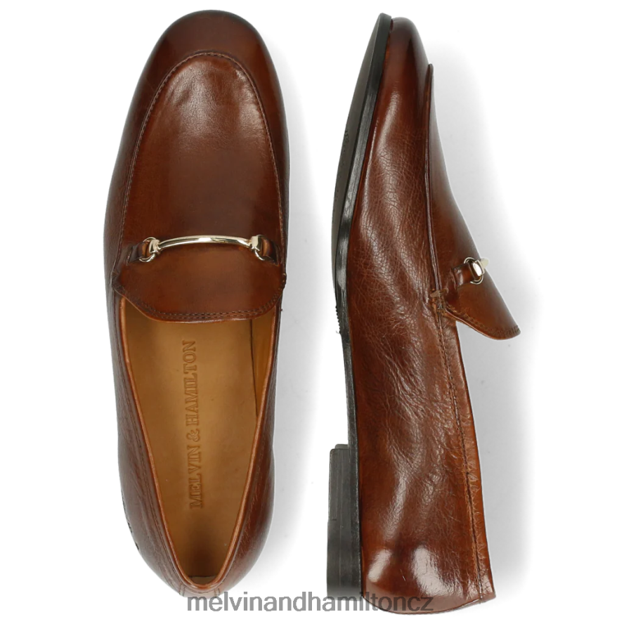 mokasíny Melvin & Hamilton šarlatová 22 hnědý ženy 44PF21413