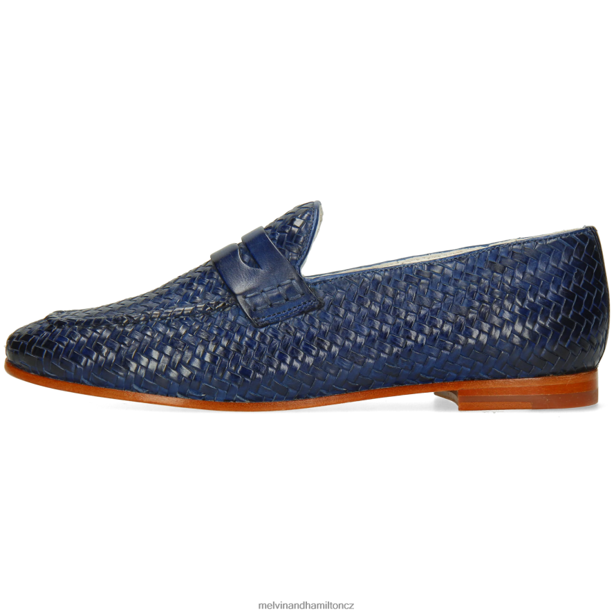 mokasíny Melvin & Hamilton šarlatová 52 modrý ženy 44PF21402