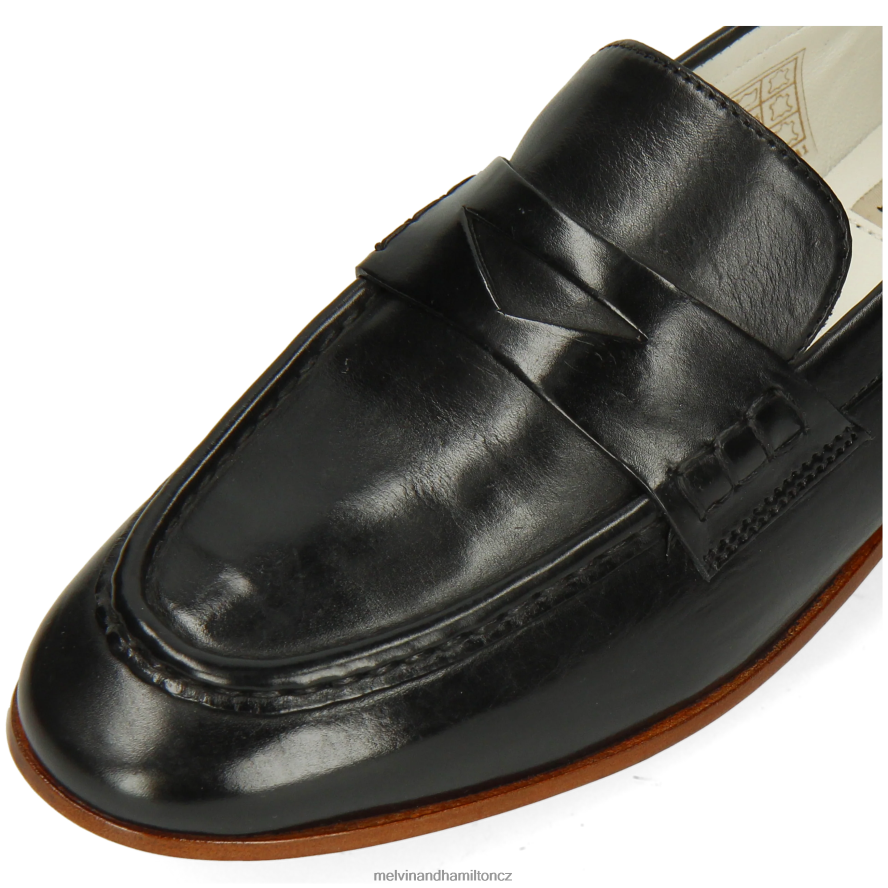 mokasíny Melvin & Hamilton šarlatová 70 Černá ženy 44PF21330