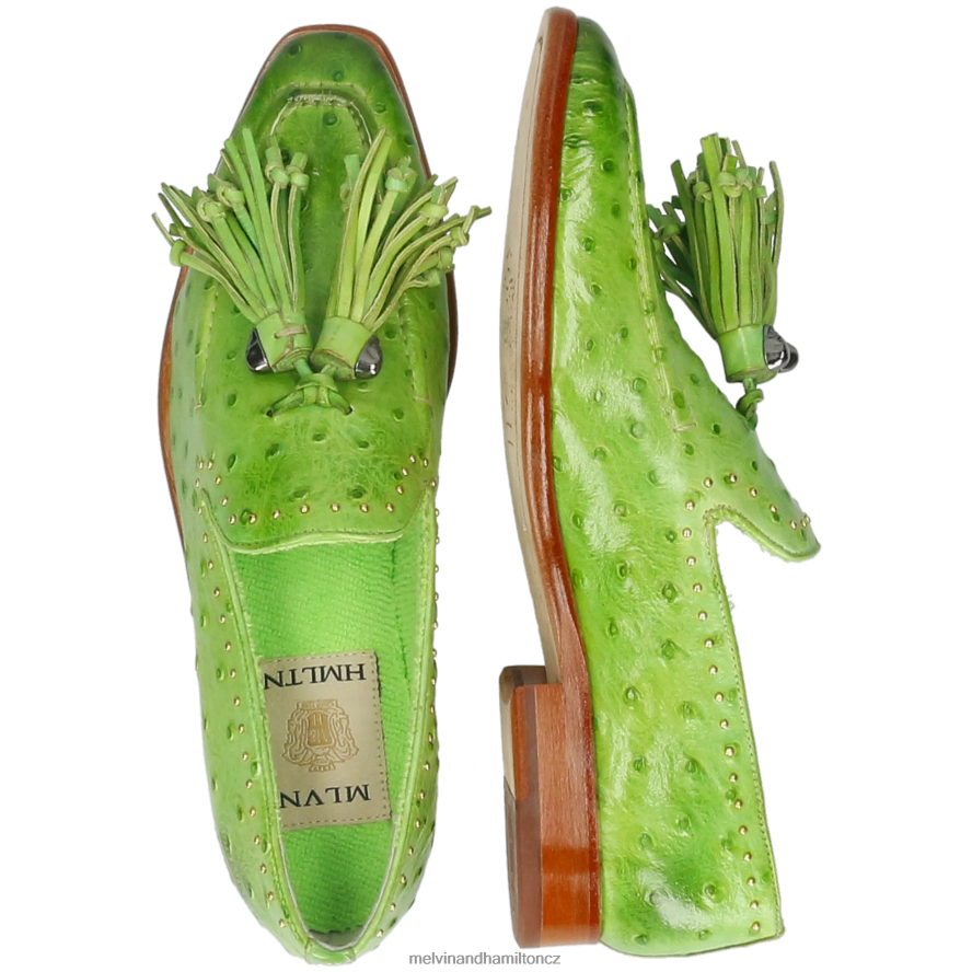 mokasíny Melvin & Hamilton emma 11 zelená ženy 44PF21382
