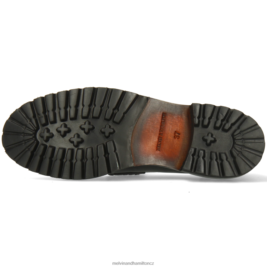 mokasíny Melvin & Hamilton královna 15 Černá ženy 44PF21310