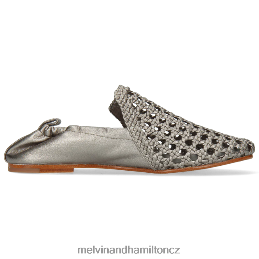 mokasíny Melvin & Hamilton melly 7 stříbrný ženy 44PF21469