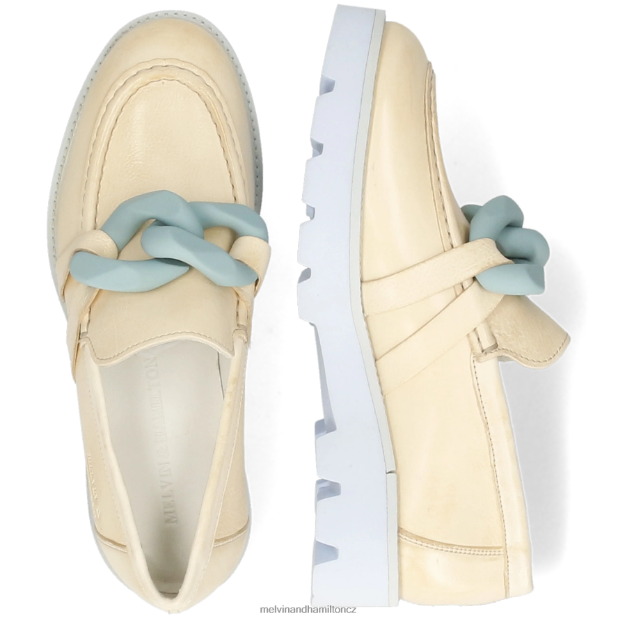 mokasíny Melvin & Hamilton nefrit 32 bílý ženy 44PF21457