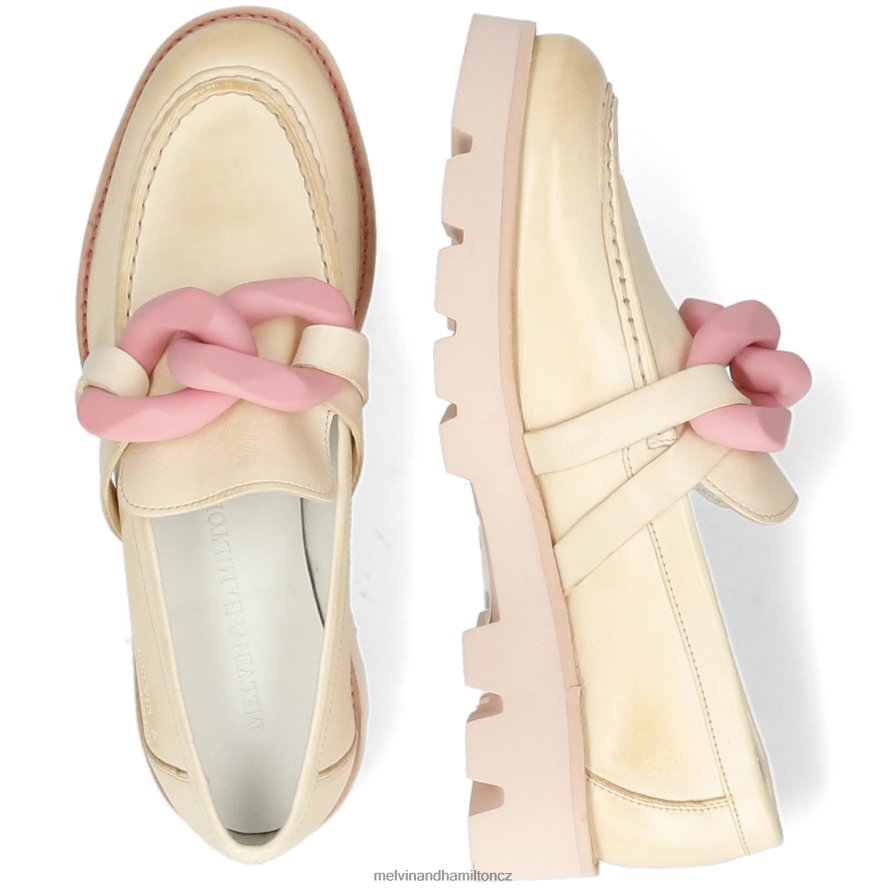 mokasíny Melvin & Hamilton nefrit 32 béžový ženy 44PF21411