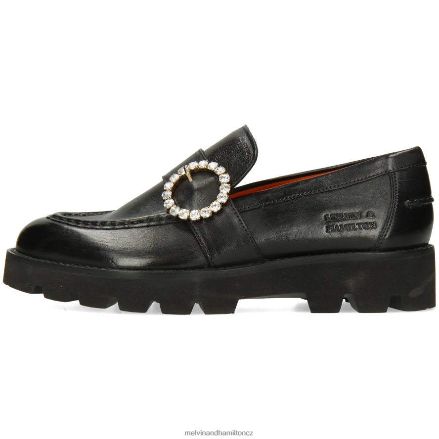 mokasíny Melvin & Hamilton nefrit 53 Černá ženy 44PF21346